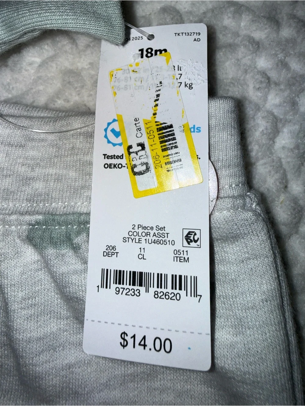 Carters wear knit silhouettes